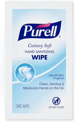 Vista 9 de Toallitas de mano desinfectantes. Envueltas individualmente (300). De Purell