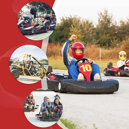 Vista 6 de 5 correas de transmisión Go Kart Series Go Kart, convertidor de par de torque, repuesto para Manco 5959 / Comet 203589