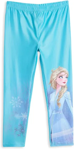 Vista 3 de Disney Juego de 3 leggings Frozen Princess Anna Queen Elsa Morado