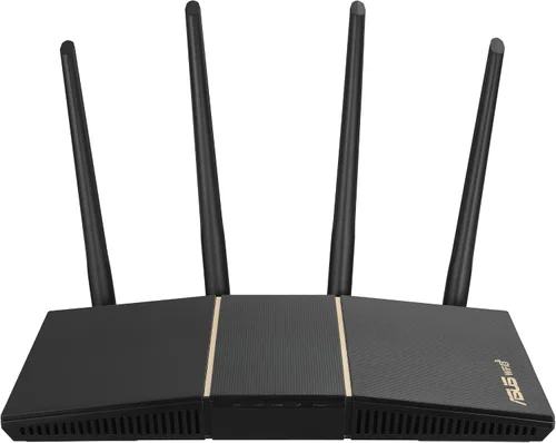 Vista 10 de [Usado] ASUS Router AX3000 WiFi 6 (RT-AX57) - Router de Internet inalámbrico Gigabit de doble banda, juegos y transmisión, compatible con AiMesh