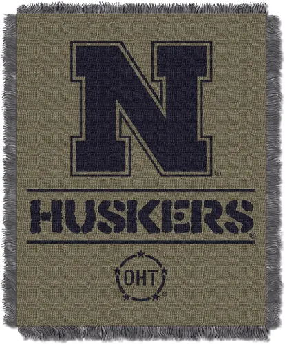 Vista 48 de Northwest NCAA Unisex-Adult Woven Jacquard Throw Blanket Homenaje