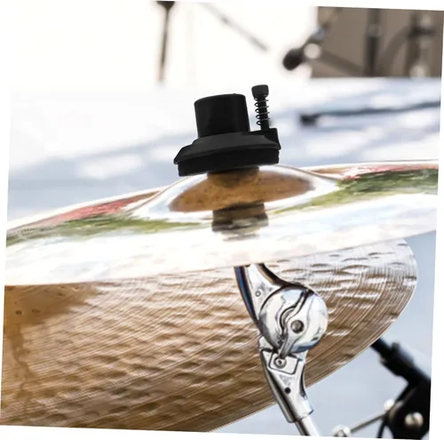 Vista 9 de Juego de accesorios de platillo de tambor Hi-hat Piezas de repuesto Almohadillas de fieltro para batería