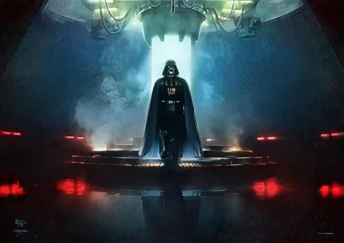 Vista 14 de MIGHTYPRINT Arte de pared de Star Wars The Mandalorian de 24 x 17 pulgadas