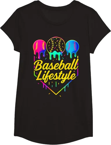 Vista 6 de Baseball Life Style 101 - Camiseta de béisbol para jóvenes