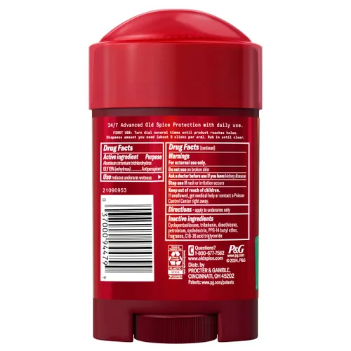 Vista 2 de Old Spice Antitranspirante 2.6 onzas Pure Sport+ Soft Solid (paquete de 6)