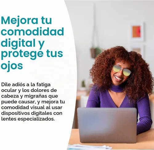 Vista 2 de Sleep ZM Blue Light Blocking Glasses - Sleep + Eye Strain Help Women + Men Montura Aviator - Lente Amarilla Adapt