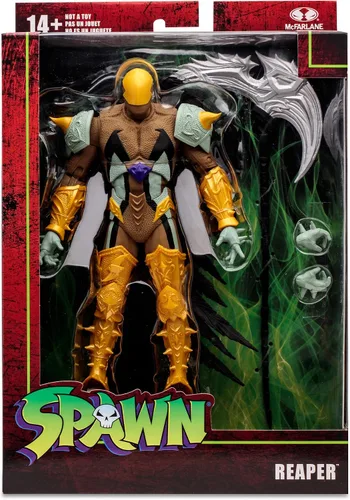 Vista 9 de McFarlane Toys - Figura de acción de Spawn Reaper de 7 pulgadas