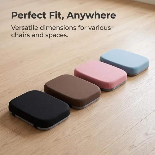 Vista 3 de Cojín de espuma para silla de escritorio, antideslizante, soporte cómodo