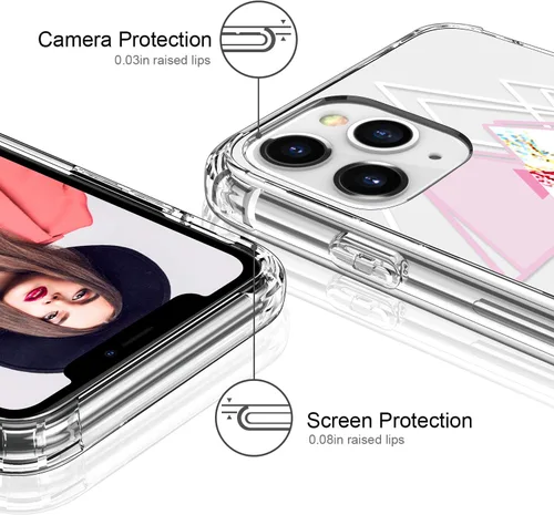 Vista 2 de ICEDIO - Carcasa para iPhone 11 5.8", 6.1", 6.5