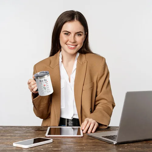Vista 7 de Taza con versículo bíblico y caja de regalo, regalos cristianos para mujeres de fe, regalos inspiradores para mujeres, regalos religiosos