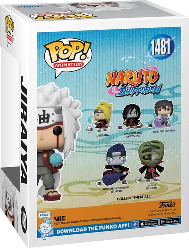 Vista 4 de Funko Pop Naruto Shippuden: Naruto Uzumaki Kurama Link Mode Figura Edición Especial Multicolor Exclusivo (Jiraiya con Rasengan)