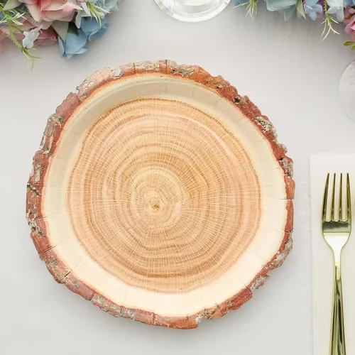 Vista 24 de Efavormart - Paquete de 50 platos redondos de bagazo biodegradables blancos de 7 pulgadas, compostables, ecológicos, desechables, aperitivos, Tipo 17