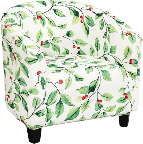 Vista 29 de NILUOH - Funda elástica para silla de club, cubierta elástica para silla de bañera, fundas para silla de barril, fundas para sillón, cubierta para 01