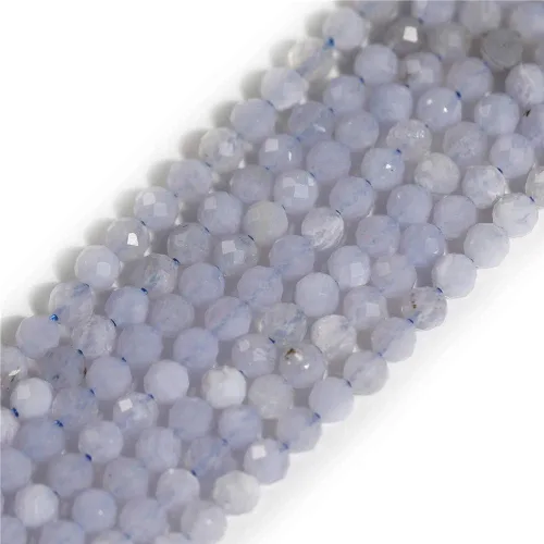Vista 64 de GEM-Inside Cuentas espaciadoras redondas facetadas de gemas de lapislázuli azul natural semipreciosas de 2mm para hacer joyas 15