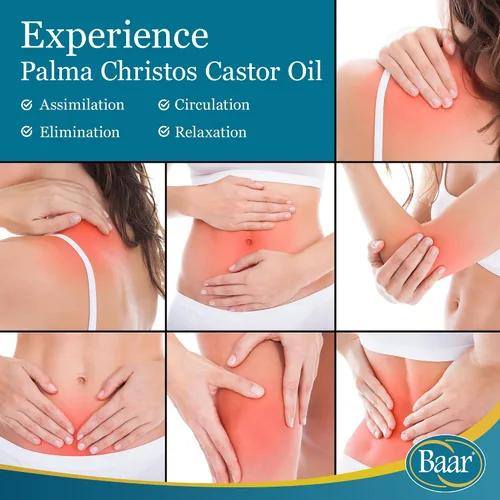 Vista 5 de Palma Christos Roll-On, aceite de ricino orgánico 3 oz