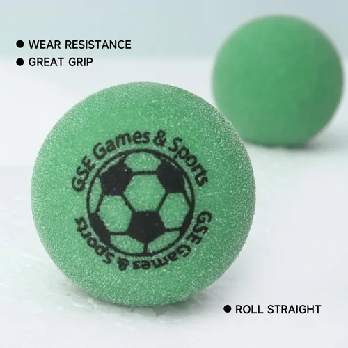 Vista 3 de GSE Games & Sports Expert Tamaño reglamentario 1.365 pulgadas de repuesto de futbolín, pelotas de fútbol oficiales de mesa de torneo, accesorios