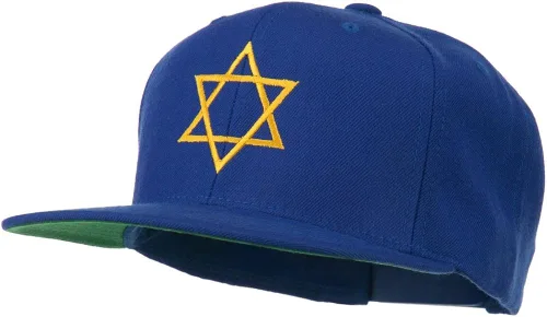 Vista 2 de e4Hats.com Star of David - Gorra con bordado