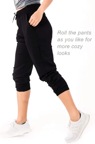 Vista 5 de Yogipace Pantalones deportivos de invierno con forro polar de cintura alta para mujer, pantalones deportivos térmicos y cálidos para invierno
