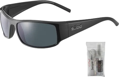 Vista 2 de bollé King Rectangle Sunglasses for Men + BUNDLE With Designer iWear Eyewear Kit