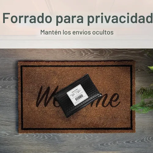 Vista 5 de Quality Park - Sobres de burbujas, sobres de envío de 4 x 8, autoadhesivos, sobres acolchados pequeños negros, cierre de tira adhesiva Redi-Strip