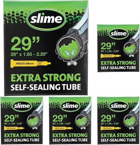 Vista 12 de Slime 30051 Tubo interior de bicicleta con sellador de pinchazos Slime extra fuerte, autosellante, evita y repara, válvula Schrader, 16 pulgadas x