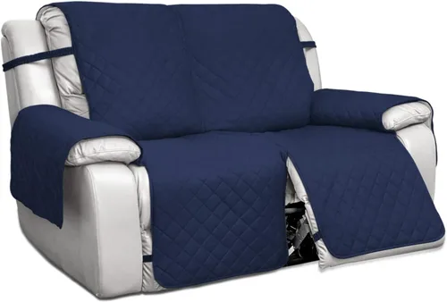 Vista 19 de PureFit Fundas de Sofá Reversibles Resistentes al Agua para Sofá Reclinable de 3 Asientos - Funda Antideslizante para Sofá Reclinable Dividido de 3