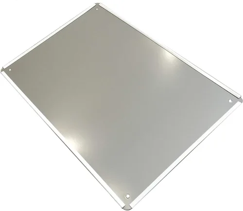 Vista 3 de Letrero de aluminio con símbolo para exteriores e interiores, 12 x 8 pulgadas