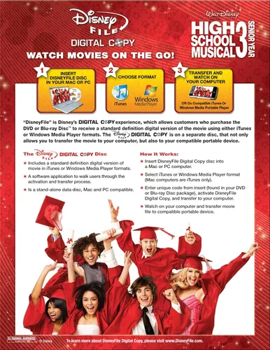 Vista 2 de High School Musical 3 Senior Year (Extended Edition)