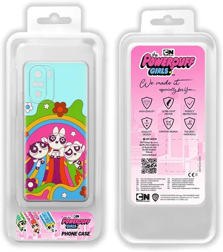 Vista 2 de ERT GROUP Caja del teléfono móvil para Xiaomi MI 11i/REDMI K40/K40 PRO/Poco F3/F3 PRO Original y con licencia oficial The Powerpuff Girls