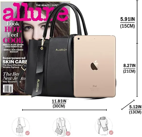 Vista 5 de ALARION - Bolsos de mano y de hombro para mujer, carteras y bolsos de diseño