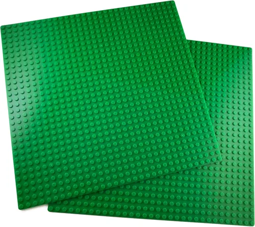 Vista 6 de Apostrophe Games Placa base de carretera – Placas base de bloques de construcción premium compatibles con todas las principales marcas – 2 placas