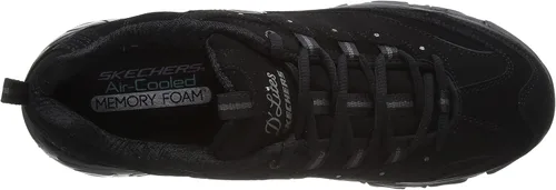 Vista 5 de Skechers D'Lites - Tenis de espuma viscoelástica con cordones para mujer