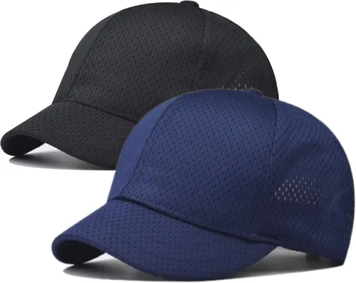 Vista 94 de Gorra de béisbol de ala corta, ajustable, de ala corta, para entrenamiento, pesca, atletismo, para correr