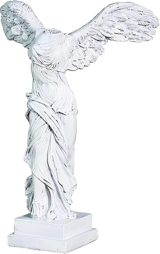 Vista 7 de YUEOECOR Estatua griega de Diana de 14.2 pulgadas, busto romano clásico de mitología griega, escultura blanca para decoración del hogar