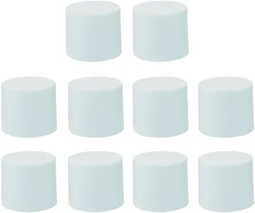 Vista 16 de Mini tarros de crema de 0.3 fl oz/0.35 oz, recipientes de muestras de maquillaje con tapas de boca ancha a prueba de fugas, tarros de plástico