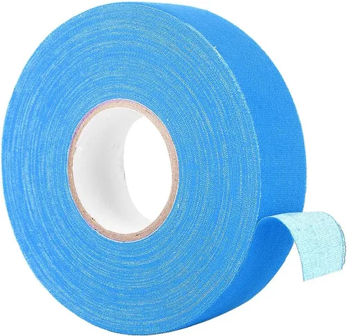 Vista 8 de Cyrank Hockey Protective Tape, Waterproof Hockey Grip Tape Tennis Badminton Racket Overgrip Hockey Stick Tape for Badminton Grip(Blue)