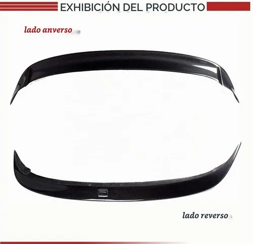 Vista 6 de Alerón de techo de fibra de carbono real para Volkswagen VW Golf 6 GTI y R