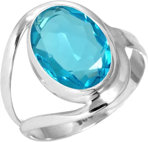 Vista 40 de Anillo de piedras preciosas naturales para mujer, perla, ojo de tigre, lapislázuli, cristal ovalado, bohemio, auténtica plata de ley 925, joyería