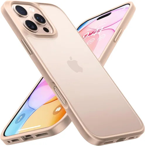 Vista 15 de TORRAS Funda a prueba de golpes para iPhone 13/iPhone 14, grado militar, probada en caídas, parte trasera dura protectora delgada para iPhone 13