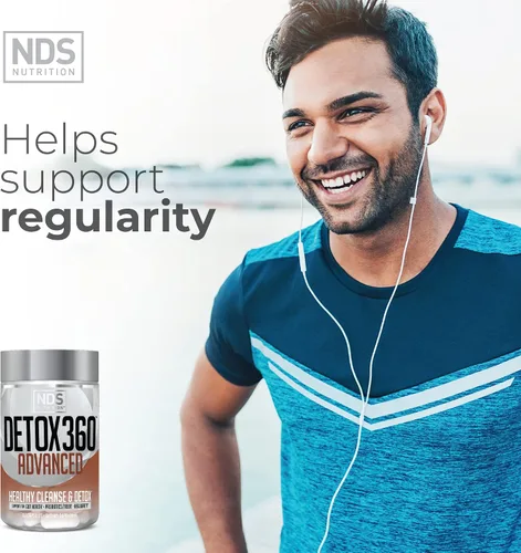 Vista 7 de FitLife Brands Nutrition Detox 360 Advanced - Limpieza y desintoxicación con probióticos y fibra para apoyar la salud y el bienestar intestinal