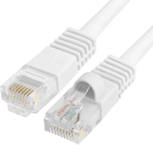 Vista 169 de Cmple - Cable Ethernet Cat5e de 1.5 pies, Cable Patch Ethernet UTP Cat 5e de 350 MHz, Cable LAN de red de 1 Gbps, conectores RJ45, compatible