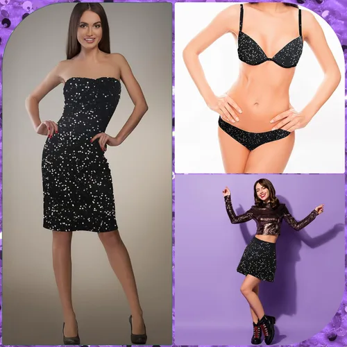 Vista 7 de Tela de terciopelo de lentejuelas por yarda, tela elástica brillante para coser mantel con purpurina brillante para vestido de mesa, accesorios
