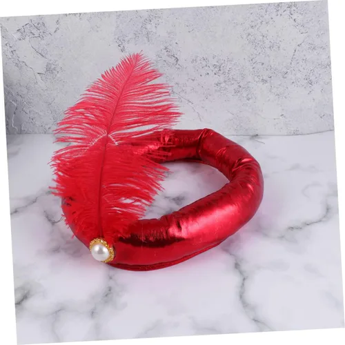 Vista 7 de LIFKOME Turbante Arabe para hombre, conjunto de Natividad para niños, sombrero de rey para niño, sombrero de rey sultán, decoración para cosplay