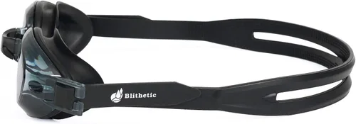 Vista 7 de Gafas de natación antivaho para adultos, gafas de natación miopía miopía para visión miopía, color negro