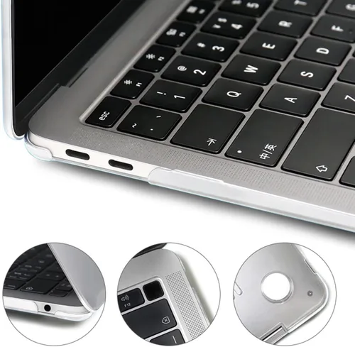 Vista 3 de Funda compatible con MacBook Pro de 13 pulgadas M2 2024, 2023, 2022-2016 A2338 M1 A2251 A2289 A2159 A1989 A1708 A1706, funda rígida de plástico