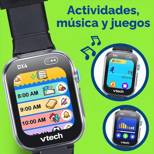 Vista 4 de VTech Kidizoom - Reloj inteligente DX4, negro