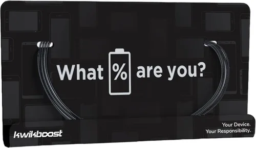 Vista 11 de KwikBoost Estación de carga de cortesía para 8 dispositivos, gráfico negro (independiente)