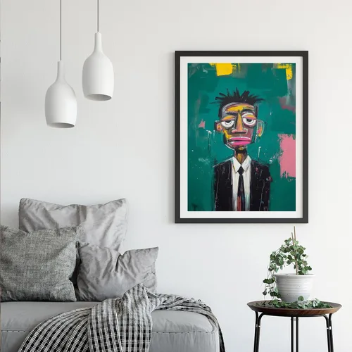 Vista 7 de Lienzo decorativo para pared, diseño de cultura negra, póster afroamericano de arte para pared, arte abstracto, pintura al óleo para sala de estar
