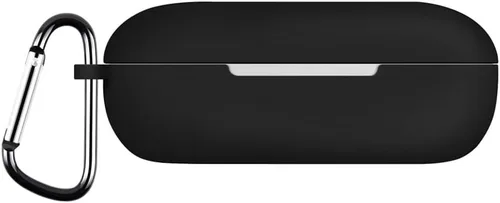 Vista 2 de DAYJOY - Juego de 2 fundas protectoras de silicona suave compatibles con auriculares Huawei Freebuds SE, funda protectora con mosquetón