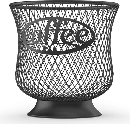 Vista 9 de ITHSKUILL Soporte para cápsulas de café, organizador de tazas K pequeñas, almacenamiento de tazas K para guardar crema de café expreso, fácil